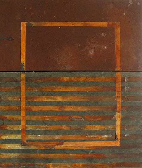 JOSE BECHARA, New Squared 1, 2007
mixed media on canvas, 27 1/2 x 23 5/8 in. (70 x 60 cm)
BJ-O-0088