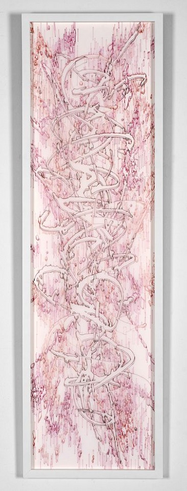 FELICE GRODIN, Caduceus, 2008
ink on mylar, 12 x 42 in. (30.5 x 106.7 cm)
FG-C-0051