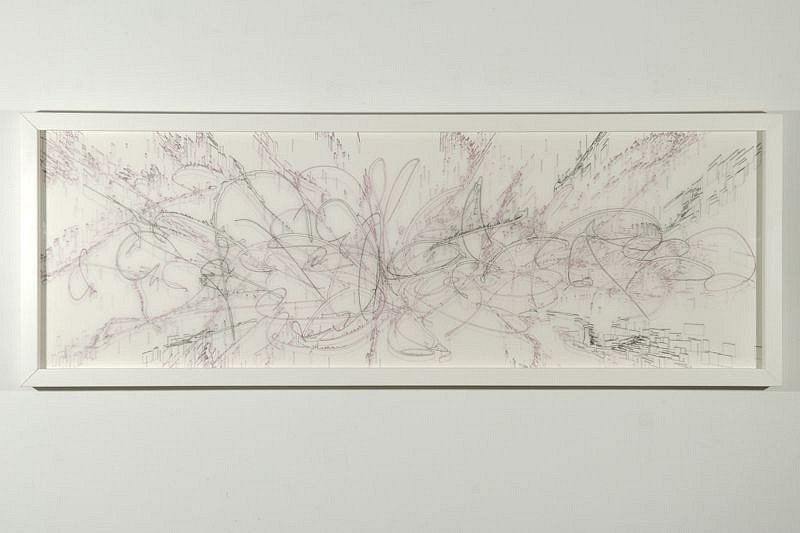 FELICE GRODIN, Double Fantasy, 2008
ink on mylar, 22 x 65 1/2 in. (55.9 x 166.4 cm)
FG-C-0050