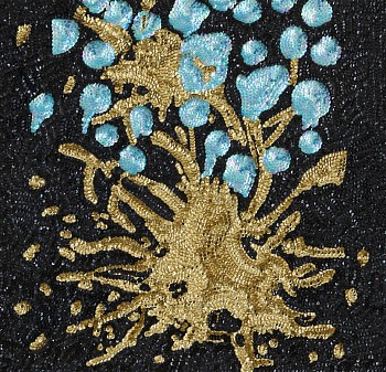 DANIEL GONZALEZ - red wine after Pollock, 2010