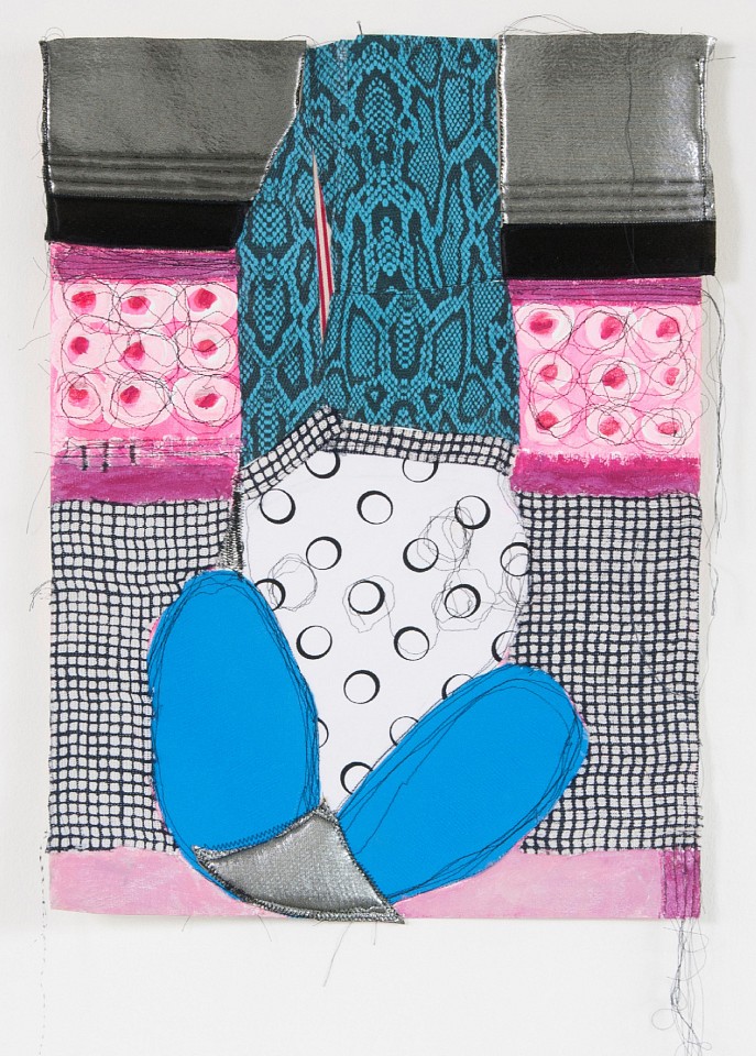 CLEMENCIA LABIN, Cosido 12, 2014
Fabric collages filled with Polyester cotton and painted with acrylics. Sewn on textile or paper, 22 x 16 1/2 in. (56 x 42 cm)
CL-C-0114