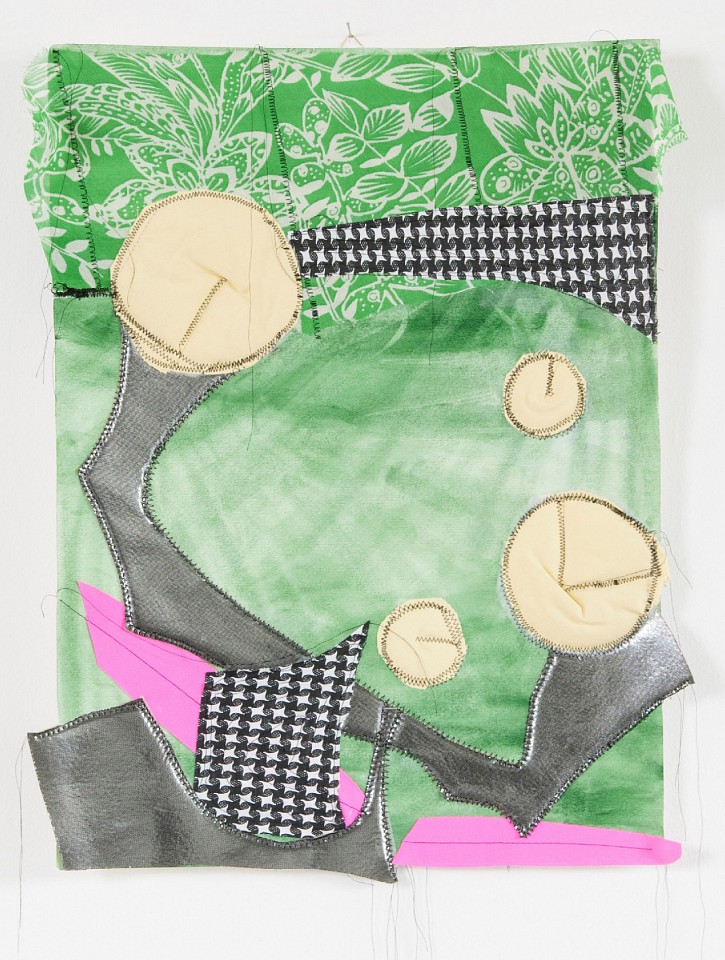 CLEMENCIA LABIN, Cosido 18, 2014
Fabric collages filled with Polyester cotton and painted with acrylics. Sewn on textile or paper, 22 x 16 1/2 in. (56 x 42 cm)
CL-C-0118