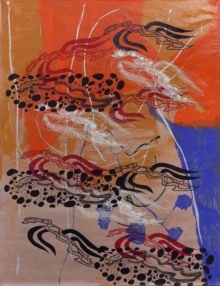 IBRAHIM MIRANDA, Adaggio, 2012
mixed media on canvas, 84 3/4 x 64 in. (215.3 x 162.6 cm)
MI-C-0134