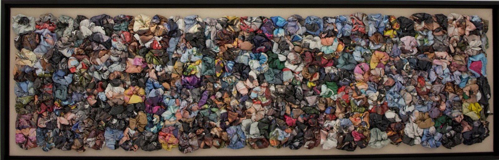 ALEJANDRA  PADILLA, Petalos de Colores "" Julieta"", 2000/16
collage on canvas, 47 1/8 x 13 in. (120 x 33 cm)
PA-C-0121
