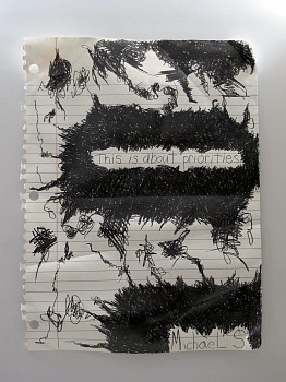 MICHAEL SCOGGINS - This is About Priorities, 2014