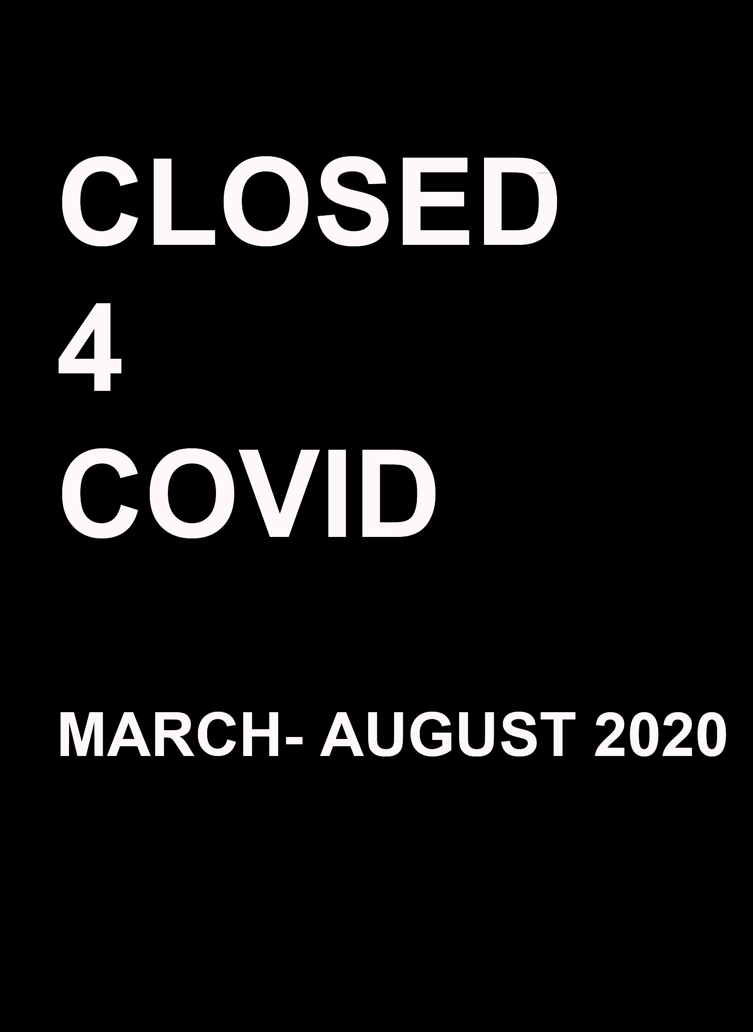 PRESS RELEASE: COVID, Mar 31 - Aug 31, 2020