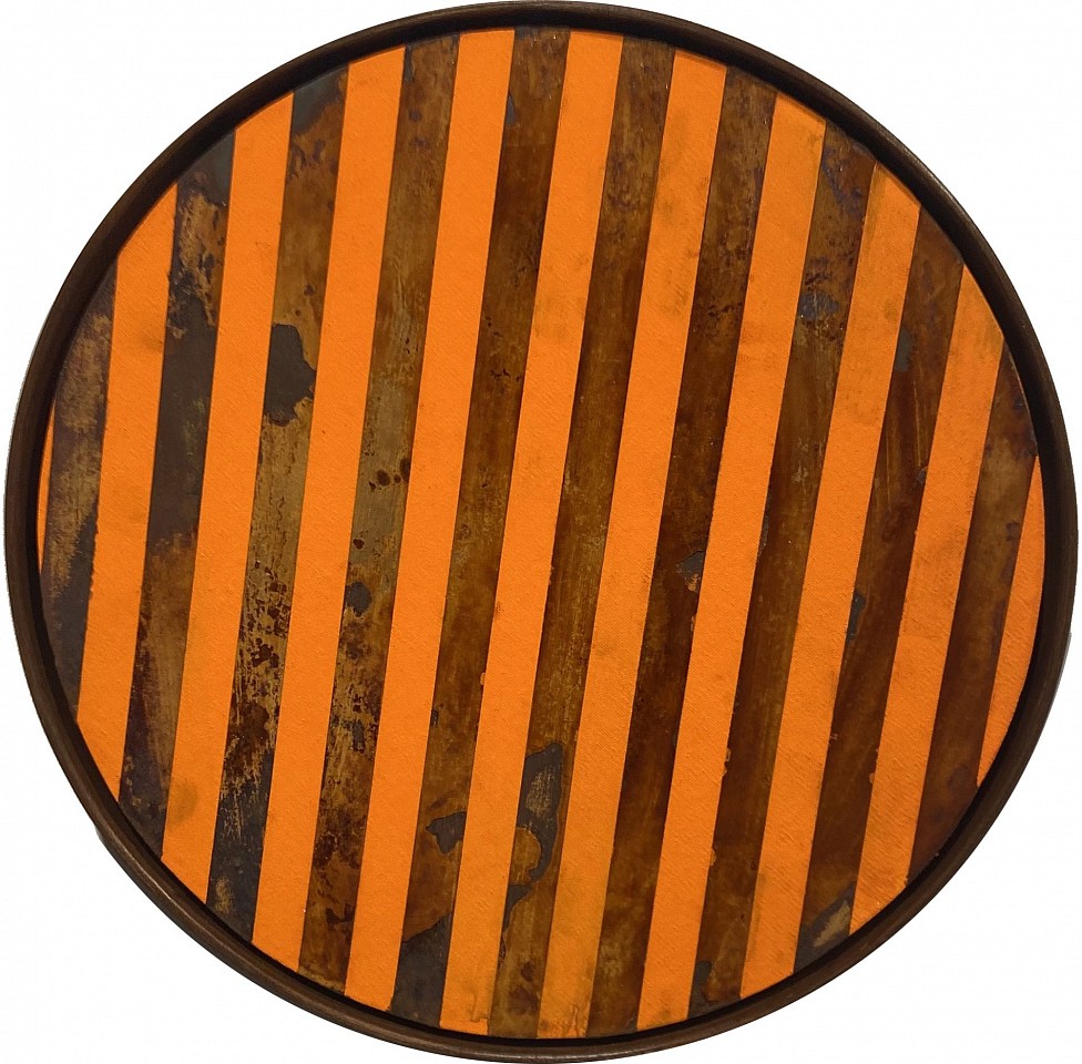 JOSE BECHARA, Sem titulo #217, 2023
acrylic and oxidation of steel on canvas on wood, 15 x 2 1/4 in. (38 x 6 cm)
BJ-C-0125