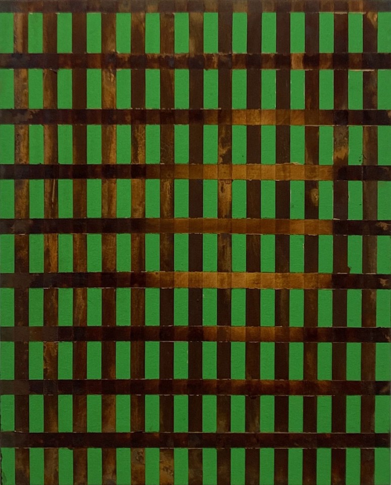 JOSE BECHARA, Sem titulo #220, 2022
acrylic and oxidation of steel on canvas, 23 1/2 x 19 5/8 x 2 1/4 in. (60 x 50 x 6 cm)
BJ-C-0128