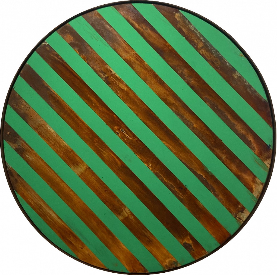 JOSE BECHARA, Sem titulo #226, 2023
acrylic and oxidation of steel on canvas on wood, 36 1/8 x 2 1/4 in. (92 x 6 cm)
BJ-C-0134
