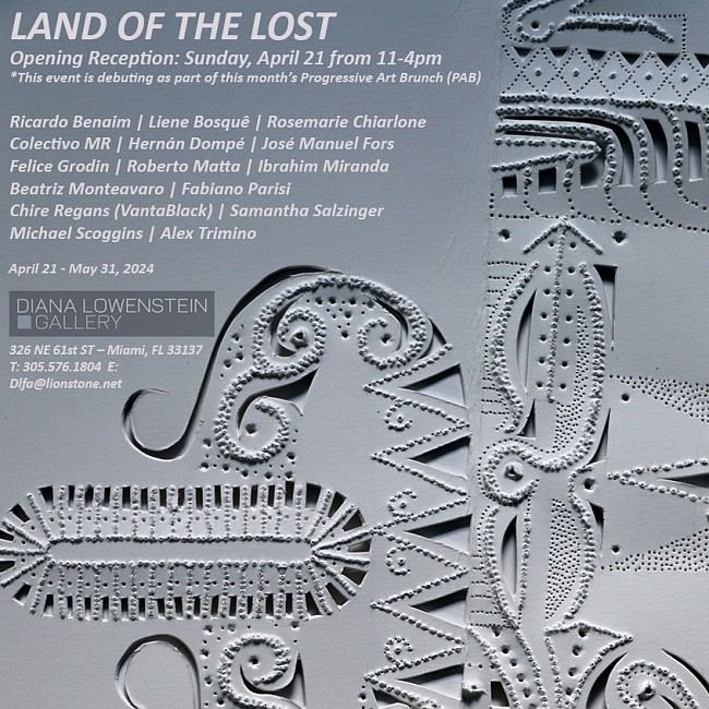 Current Exhibition: LAND OF THE LOST - Group exhibition Apr 21 - May 31, 2024