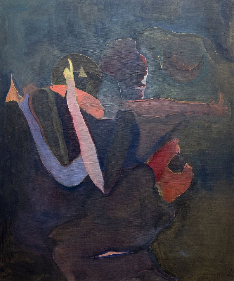 DANIEL DOMIG, fire sermon, 2020
oil on linen, 59 x 49 1/8 in. (150 x 125 cm)
DD-C-0072