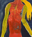 DANIEL DOMIG, Body Revealing Body
2024, oil on cotton & linen fabric