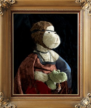 Work: Lady with an Ermine, 2023