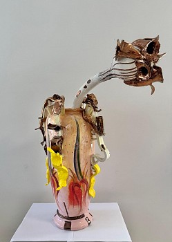 NICOLAS LEIVA - VASE WITH FLOWER, 2023