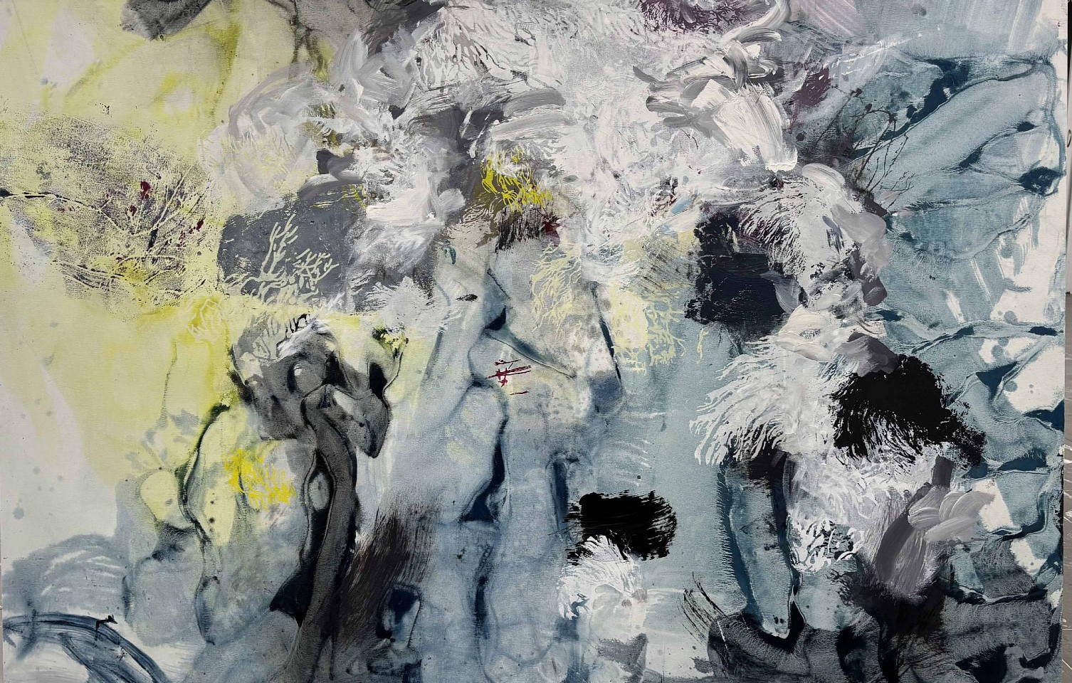 AMELIE DUCOMMUN, Fragments of Silence, 2025
mixed media on canvas, 76 3/4 x 51 1/8 in. (195 x 130 cm)
AD-C0010