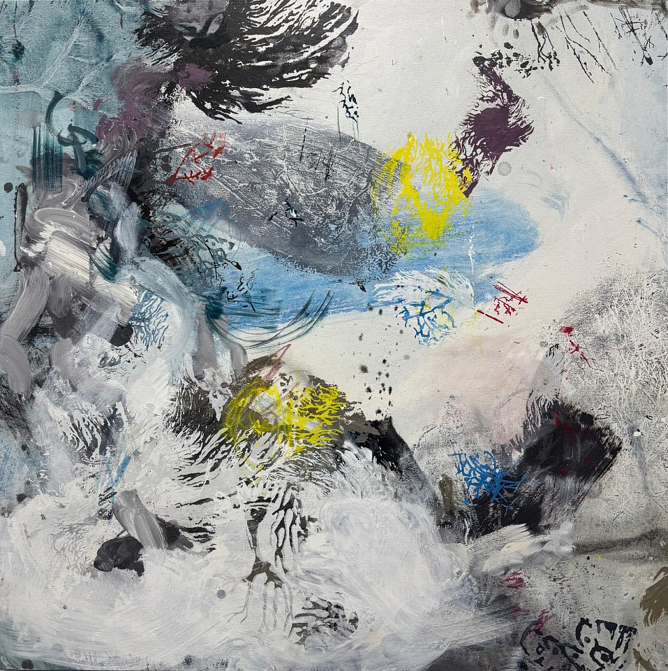 AMELIE DUCOMMUN, Stillness After the Wave, 2025
mixed media on canvas, 39 1/4 x 39 1/4 in. (100 x 100 cm)
AD-C0015